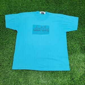 Vintage 80s Funny Wet Bottom Society Shirt XL 23x28 Chama-River